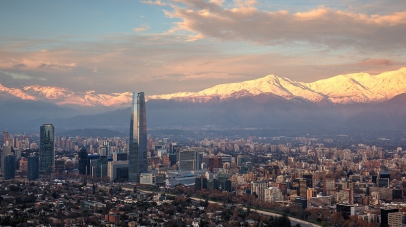 Santiago, Chile Skyline