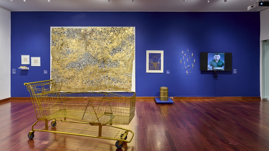 Art pieces from El Dorado: Myths of Gold exhibition