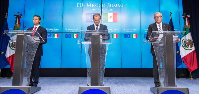 Enrique Peña Nieto EU Mexico European Union Commission Summit