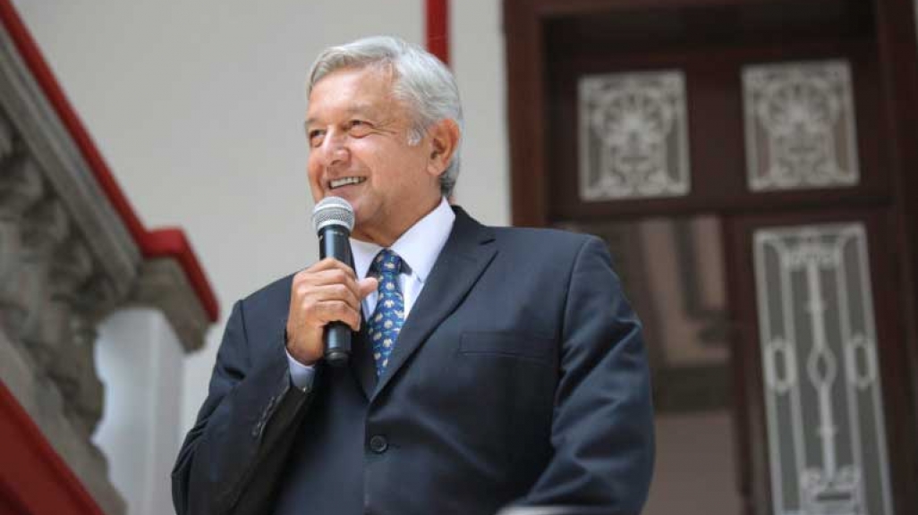AMLO takes office December 1. (LopezObrador.org.mx)