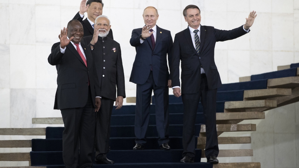 BRICS leaders. (AP)