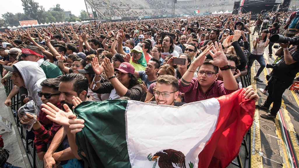 Crowd in Mexico