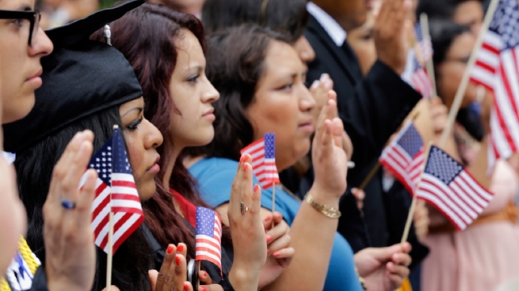 Dreamers at a Citizenship Ceremony