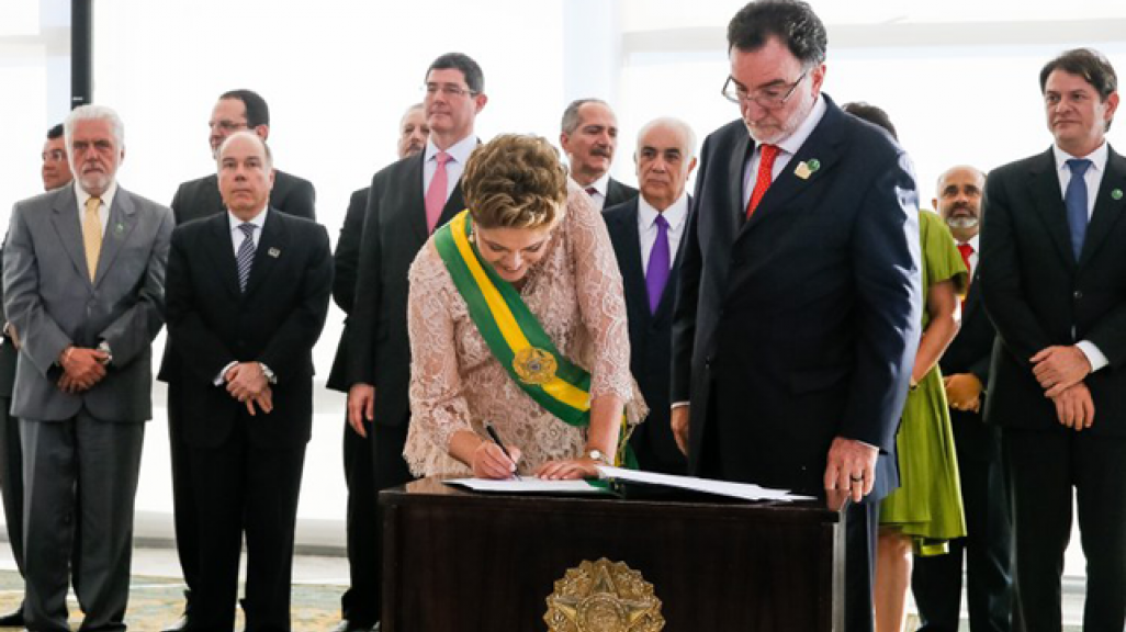 Dilma Rousseff and new ministers