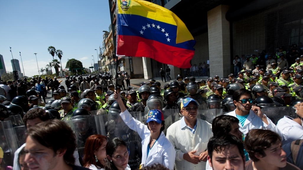 Protest Demonstration in Venezuela