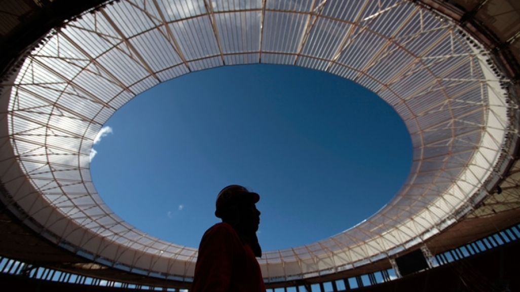 Mané Garrincha Stadium in Brasilia, Brazil