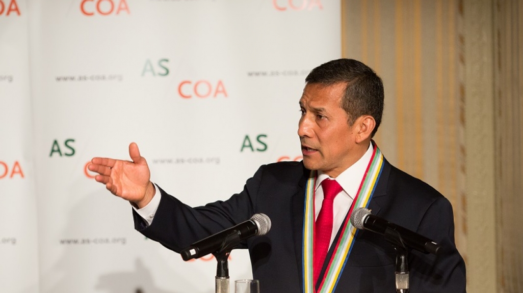 Presidente de Perú Ollanta Humala