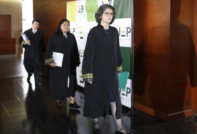 Colombia JEP judges (AP)