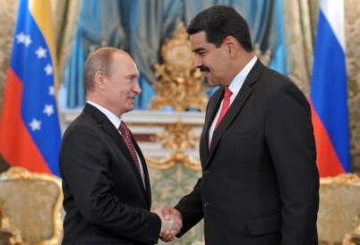 Vladimir Putin and Nicolas Maduro Russia Venezuela
