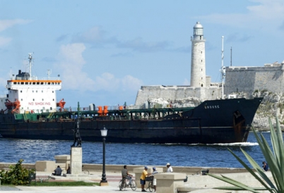 Venezuelan oil tanker in Cuba