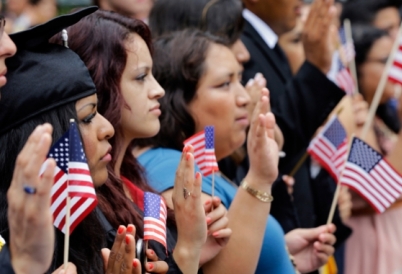 Dreamers at a Citizenship Ceremony