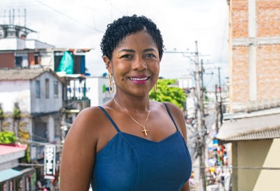 María Emilsen Angulo, mayor of Tumaco, Colombia. (Image: Didier Alejandro Cuero Marquinez)