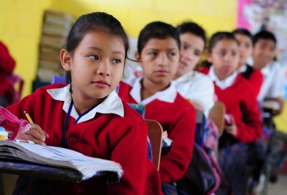 School Children in Villa Nueva, Guatemala