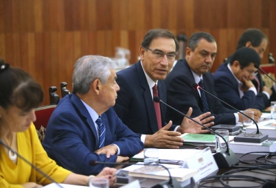 Martin Vizcarra, president of Peru