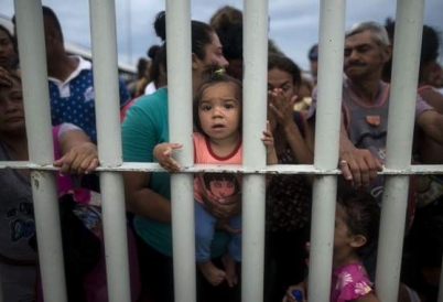 Central American migrants. (AP)