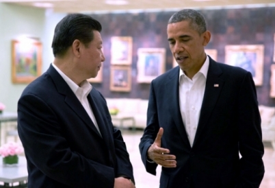 U.S. President Barack Obama meets with Chinese President Xi Jinping