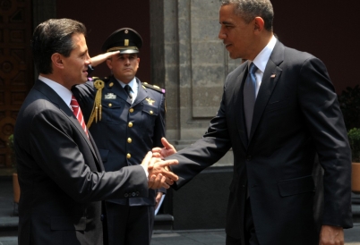 President Barack Obama Visits Mexico on May 2
