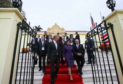 President Barack Obama visited Costa Rica at the end of May 2013