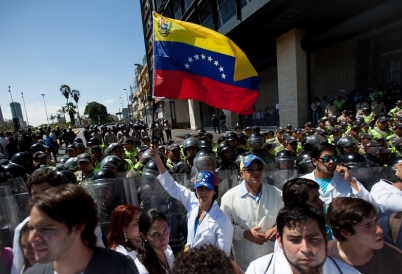 Protest Demonstration in Venezuela