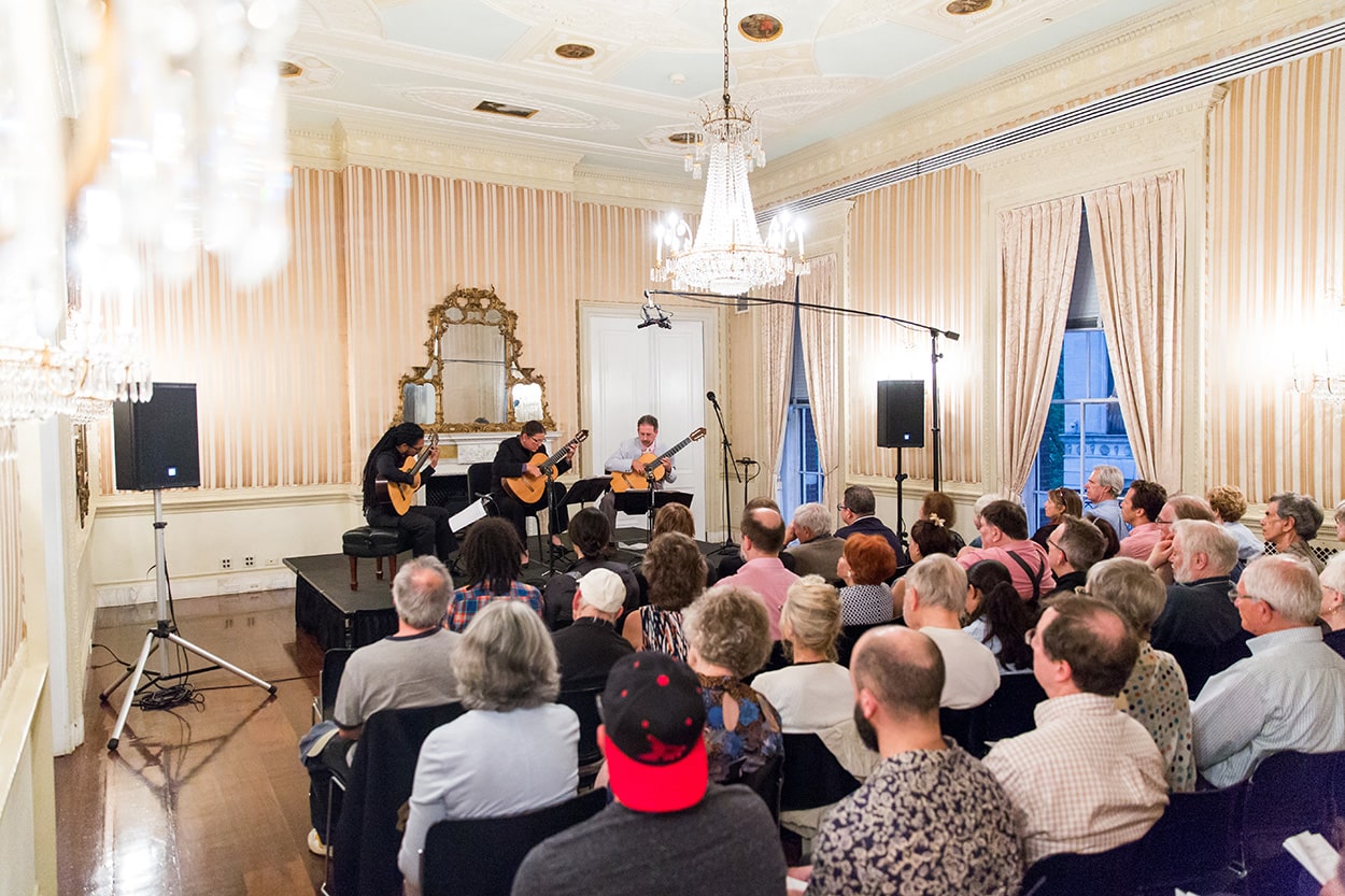 João Luiz, Newman & Oltman Guitar Duo at Americas Society