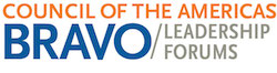 Council of the Americas BRAVO Leadership Forums logo