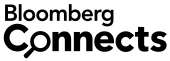 logo for Bloomberg Connects with black letters