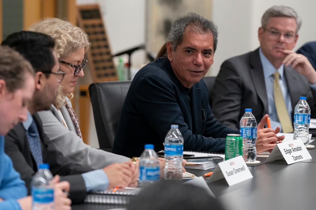 Secretary Edgar Amador Zamora