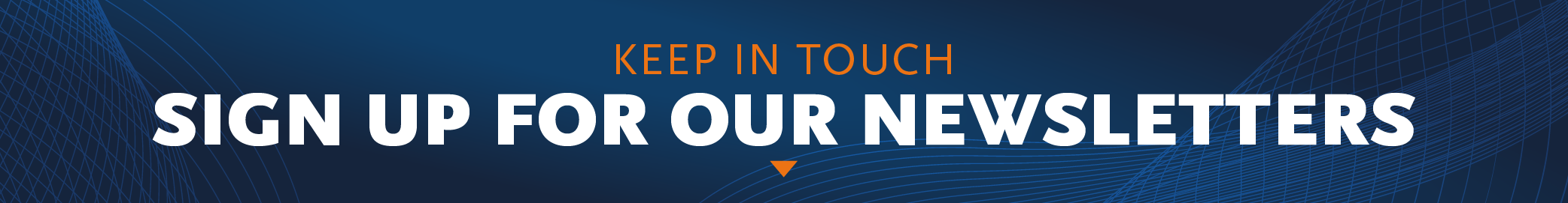 Banner for Newsletter