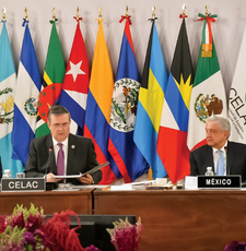 Andres Manuel Lopez Obrador and other CELAC leaders
