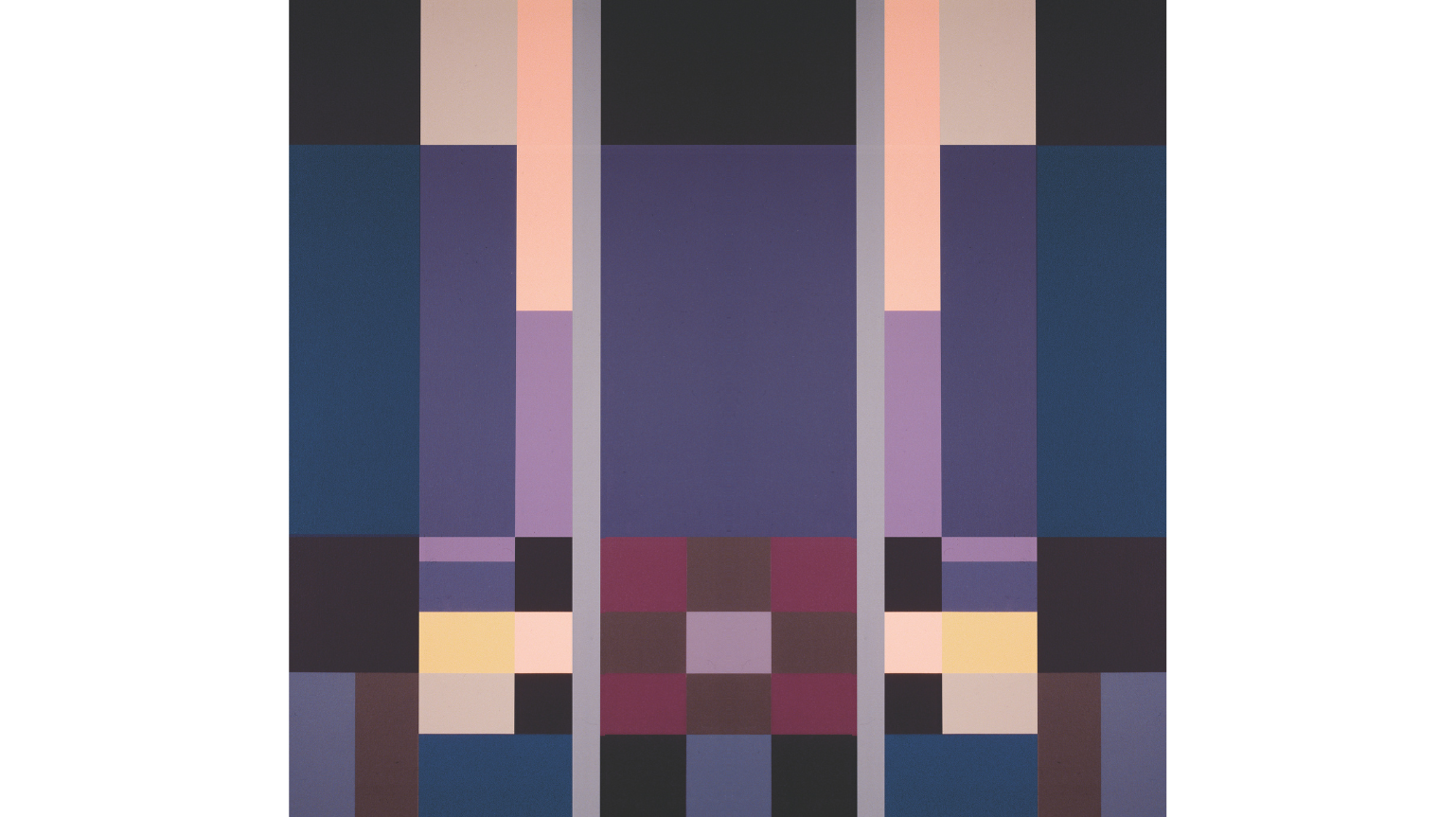 Acrylic No. 6, 1979, 1979, Acrylic on canvas, 56 x 62 in, Collection OAS Art Museum of the Americas