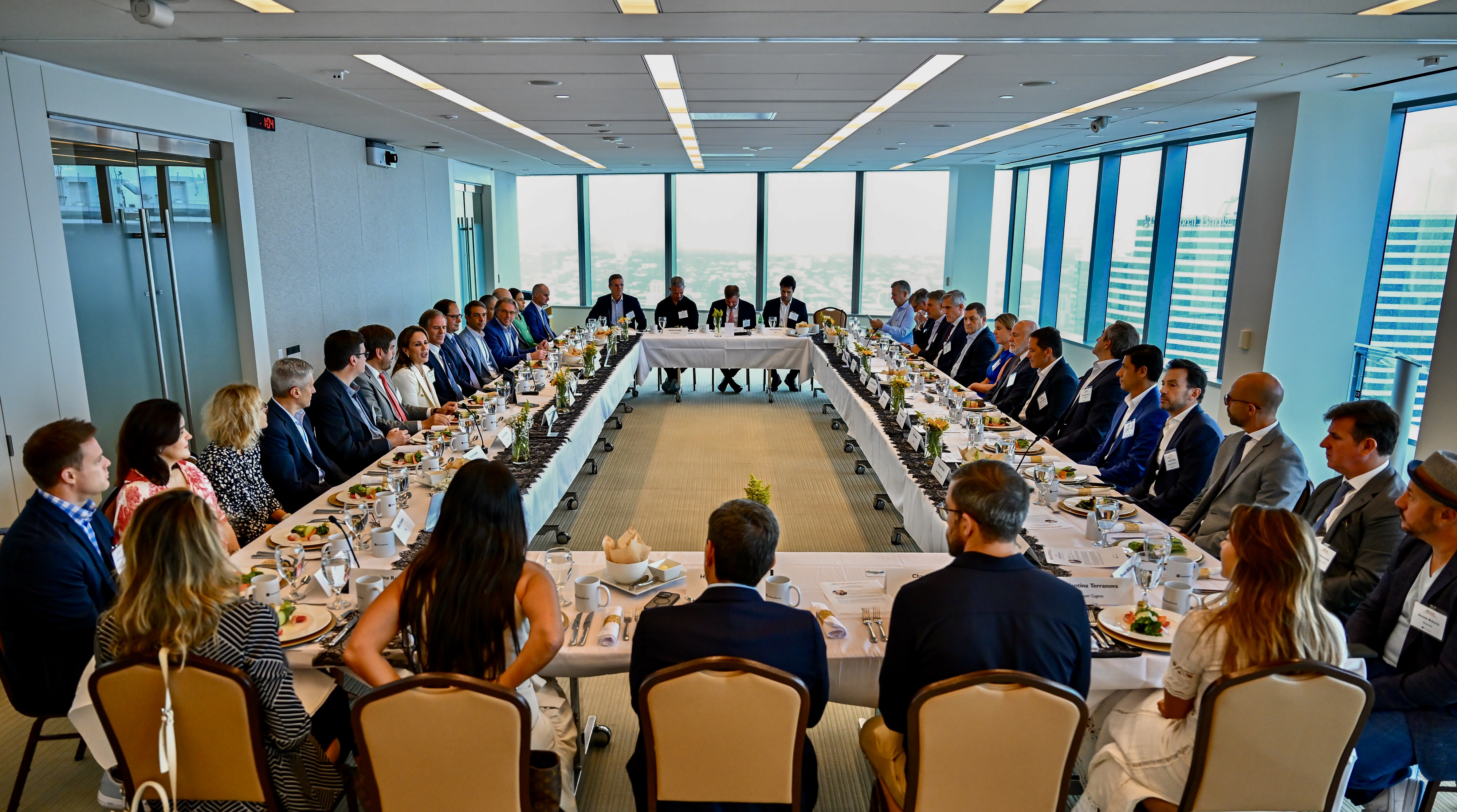 Private Luncheon at the Greenberg Traurig offices in Miami