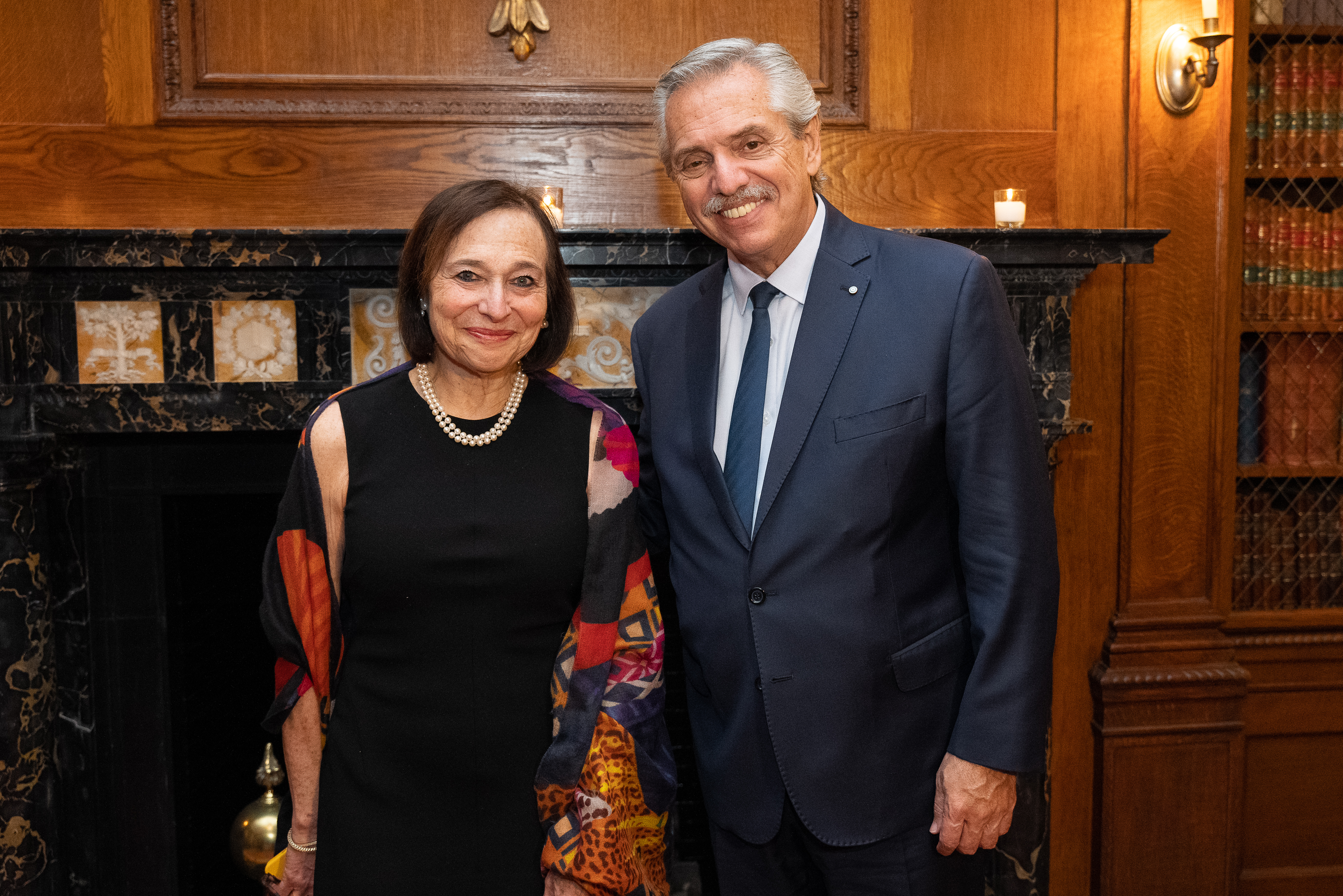 Susan Segal President & CEO, AS/COA and President Alberto Fernández, Argnetina