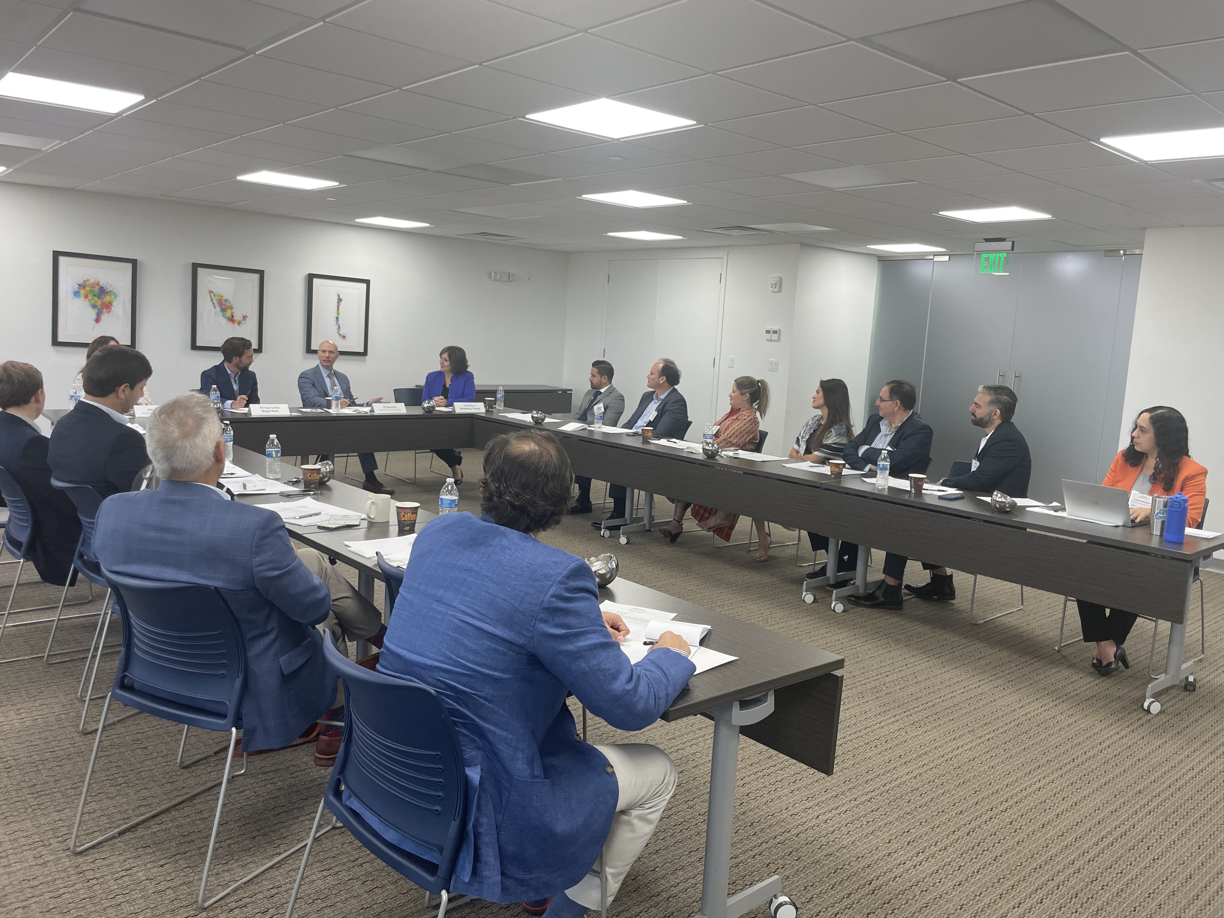 Real Estate Investment panelists and audience members