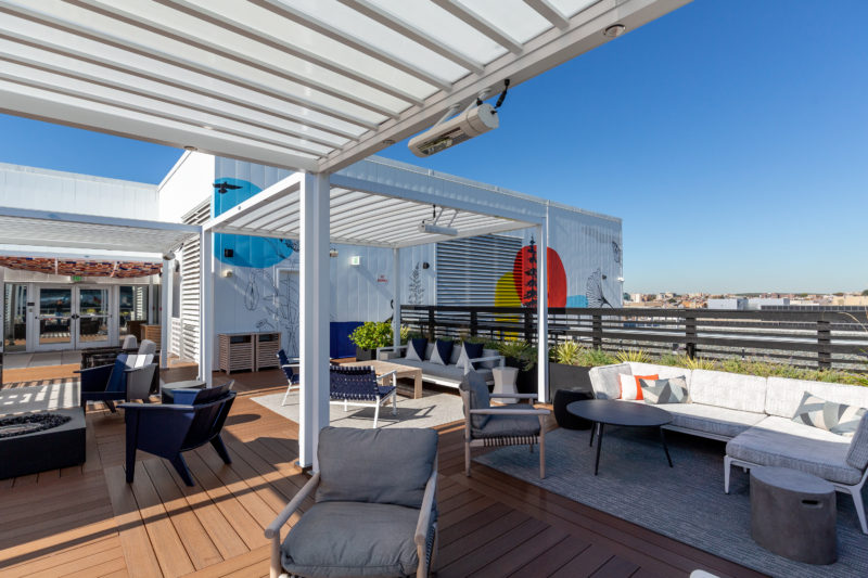 1615 L Street Rooftop. (Image: Carr Properties)