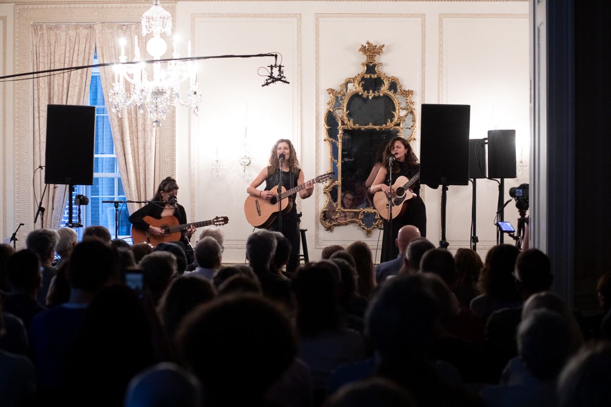 Jacinta Bervejillo, Ana Prada, and Julieta Taramasso