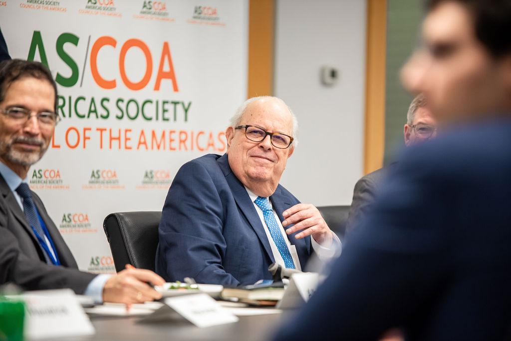 Peruvian Central Bank President Julio Velarde at COA in DC. (Photo: Shawne R. Turrentine)