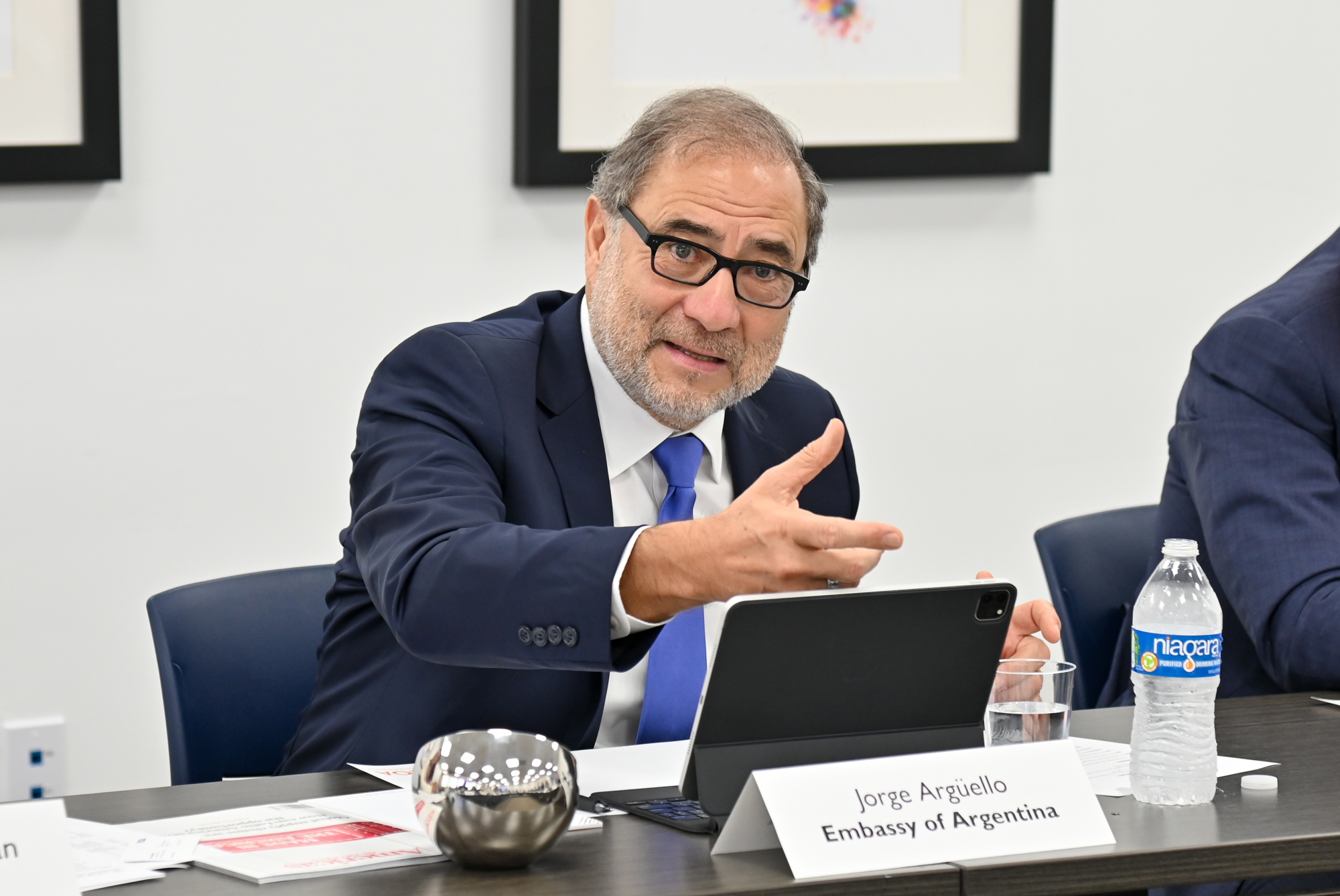 Jorge Argüello, Argentina's Ambassador to the U.S. 