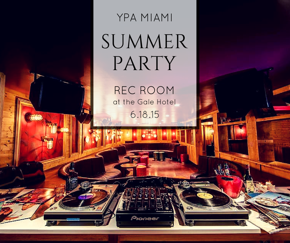 Ypa Miami Summer Party As Coa