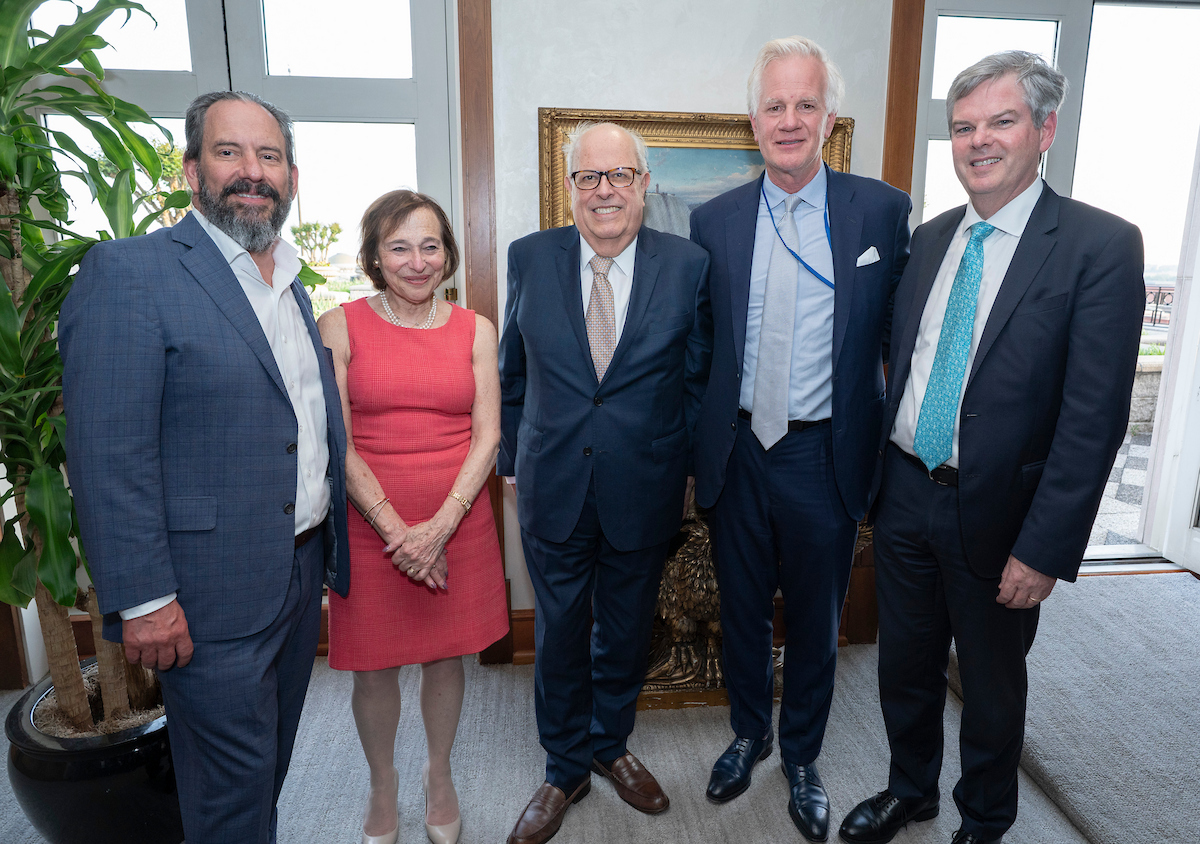 Julio Velarde with Susan Segal in Washington