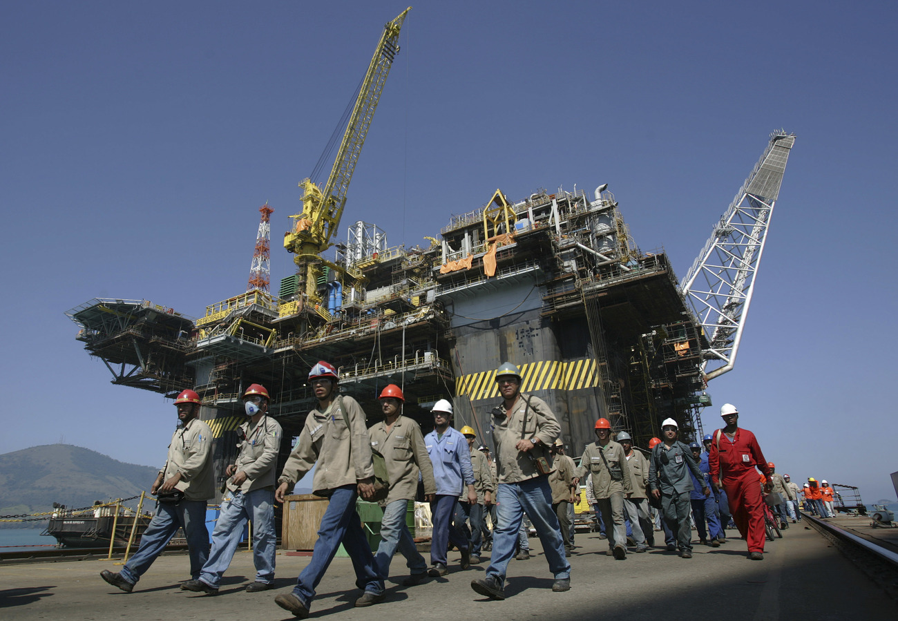 Brazil oil workers