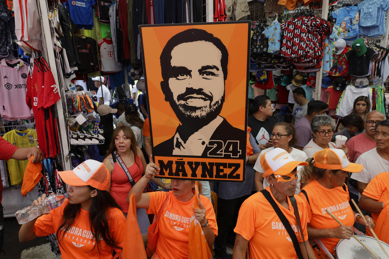 Supporters of Jorge Máynez Álvarez. (AP)