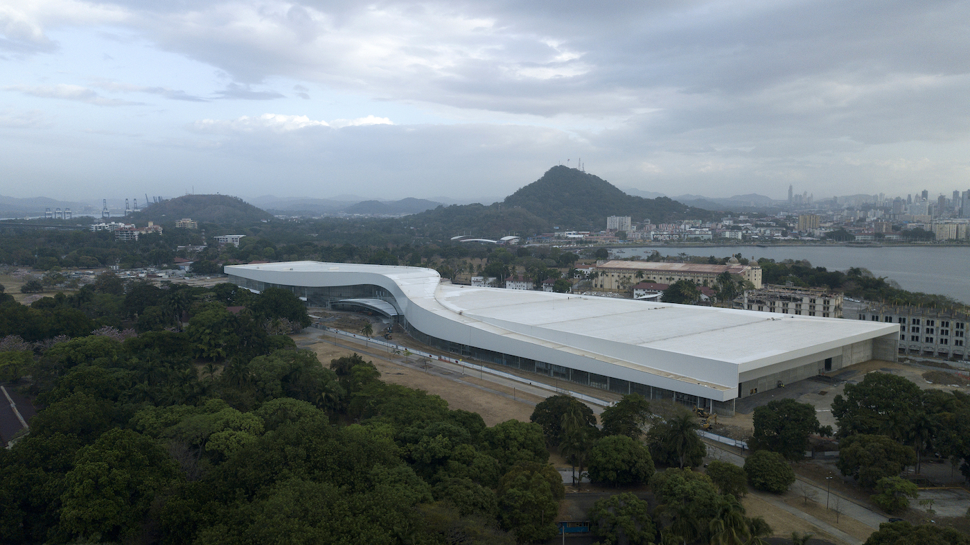 The Amador Convention Center, built by Chinese contractors, in Panama City. (AP)