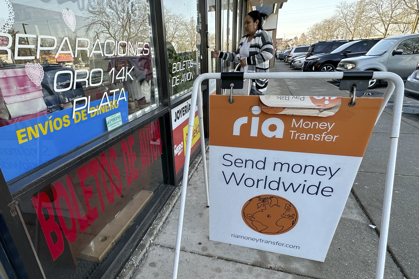 Money sending services