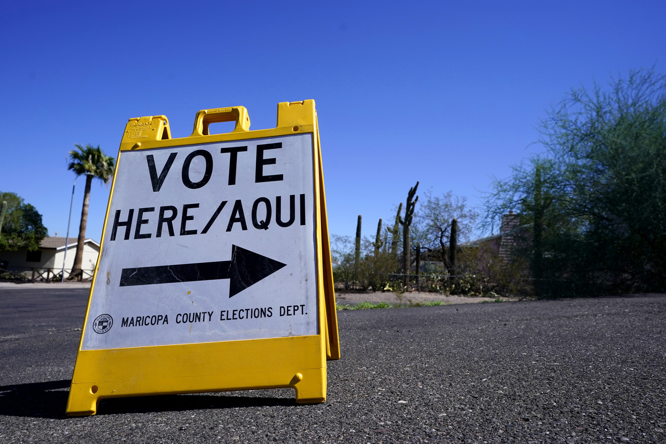 A voting site in Arizona. (AP)