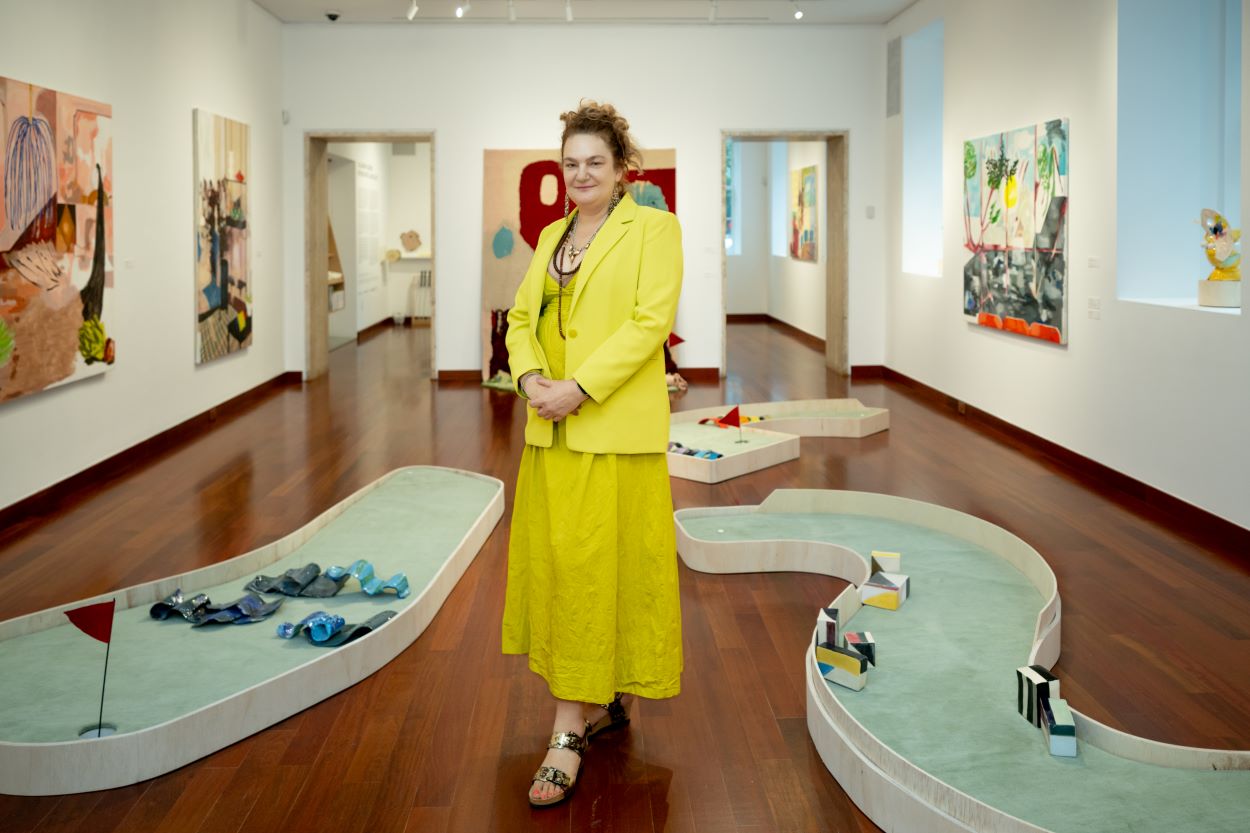 Alejandra Seeber at Americas Society's gallery
