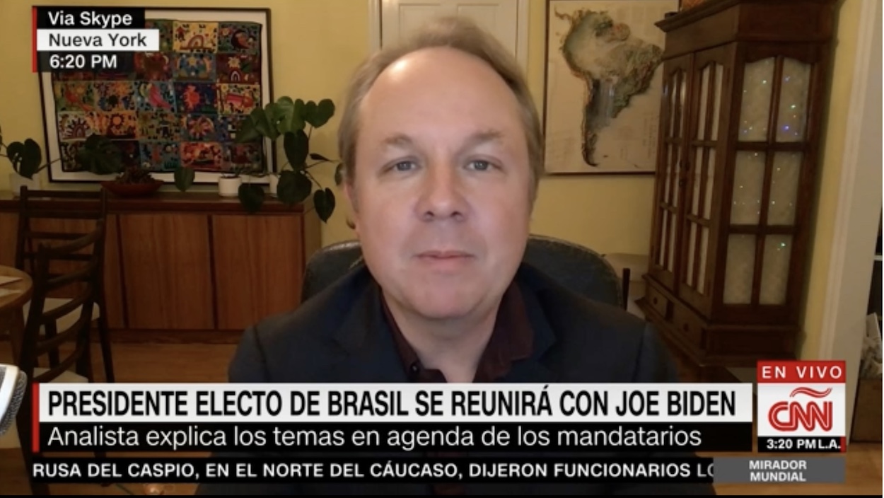 Brian Winter en CNN En Español.
