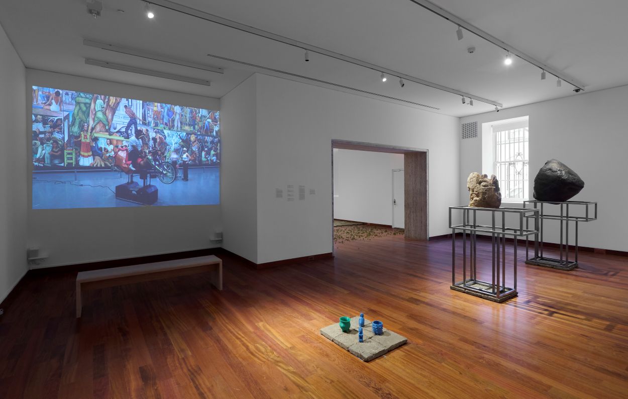 Installation view of the exhibition