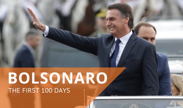 Tracking The First 100 Days Of Brazilian President Jair Bolsonaro