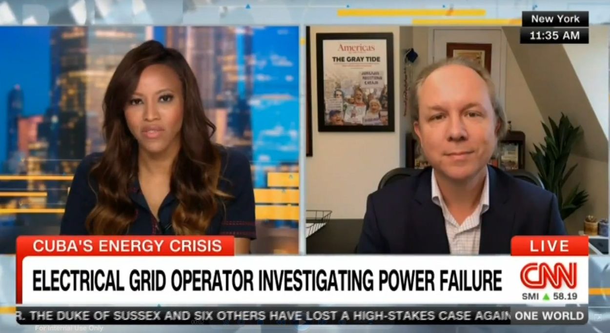 CNN interview Brian Winter Cuba