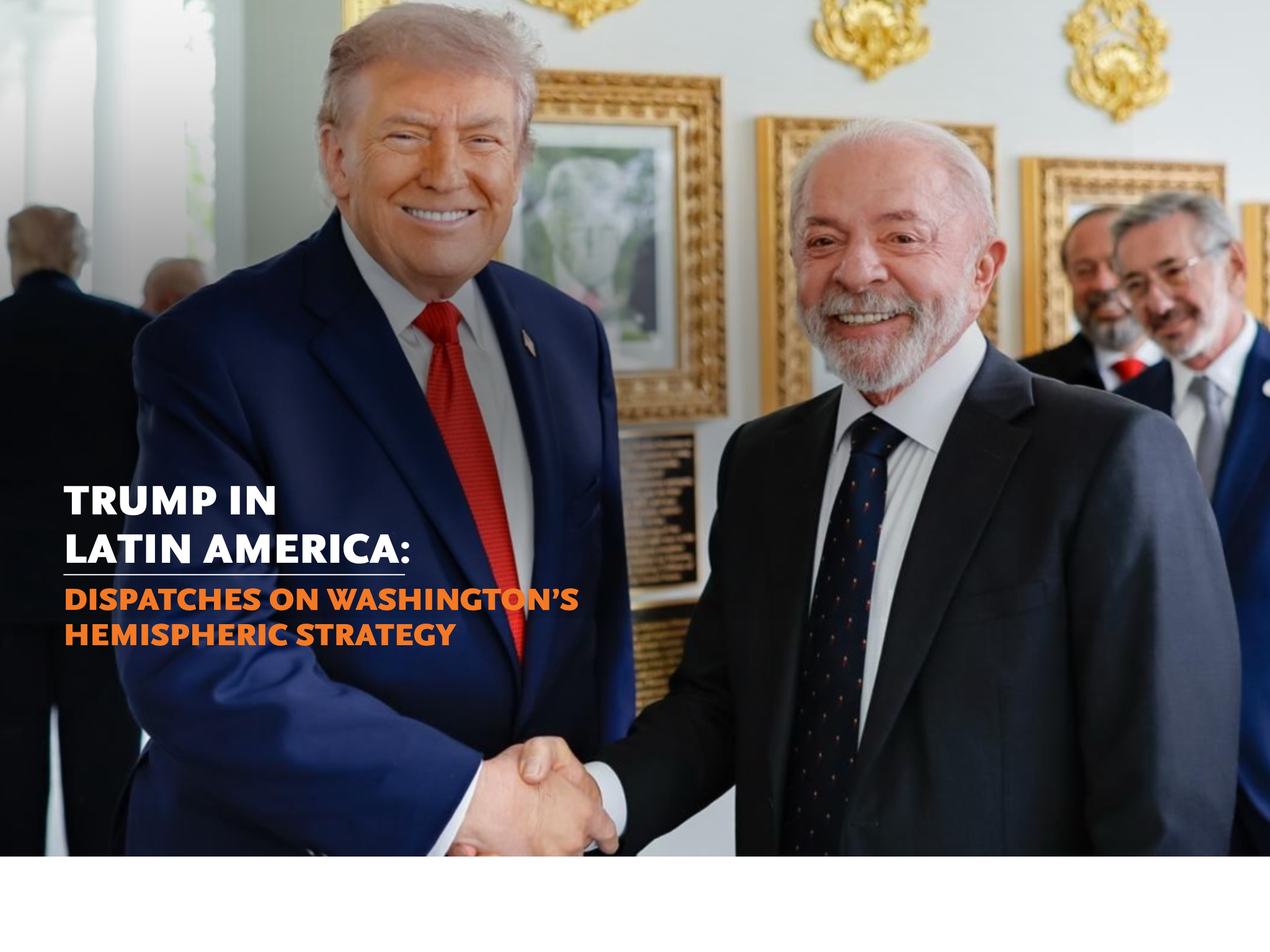 U.S. President Trump and Brazilian President Lula. (Photo: Planalto)